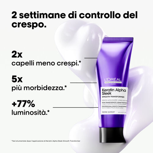 Keratin Alpha Sleek Smooth Transformer 200 ML - L'Or&eacute;al Professionnel | L'Or&eacute;al Partner Shop