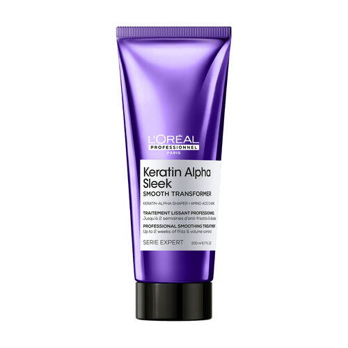 Keratin Alpha Sleek Smooth Transformer 200 ML - L'Or&eacute;al Professionnel | L'Or&eacute;al Partner Shop
